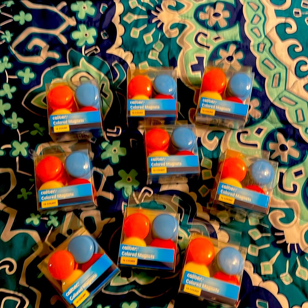 Colorful little multi purpose magnets